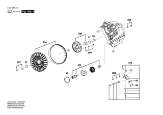 BOSCH Verstellbolzen | Ersatzteile für GCB 10-5 | 1619PA8775
