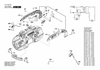 BOSCH Schraubensatz | Ersatzteile für GCB 120 | 1619PA8897
