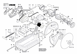 BOSCH Scheibe | Ersatzteile für GCO 14-24 J | 1609B03513