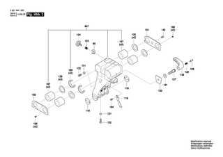 BOSCH Druckfeder | Ersatzteile f�r GCM 18V-216 | 1609280477