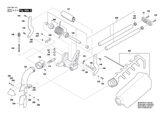 BOSCH Gelenkbolzen | Ersatzteile für GCM18V-08 | 1609B03771