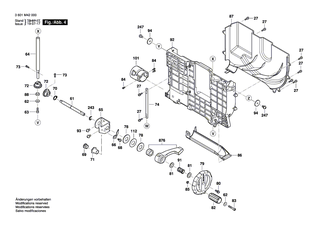 BOSCH Entstrkondensator | Ersatzteile fr GTS 635-216 | 1609B05319