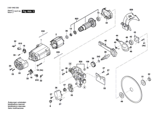 BOSCH Schraube | Ersatzteile fr GTS 635-216 | 1609B01243