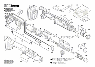 BOSCH Elektronik-Modul | Ersatzteile fr ANGLE EXACT ION 3-500 | 16072335JF