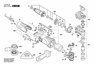 BOSCH Typschild | Ersatzteile für PMF 350 CES | 160111A37B