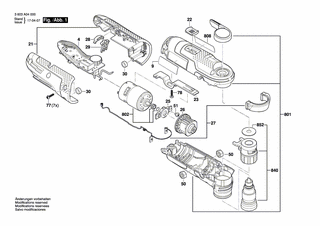 BOSCH Typschild | Ersatzteile für AdvancedMulti 18 | 160111A4ML