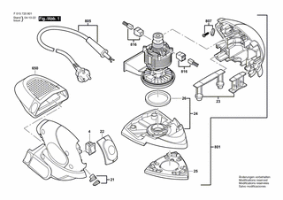 BOSCH Led-Halter | Ersatzteile für 7208 | 2610394259