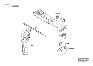 BOSCH Tiefenanschlag | Ersatzteile für PSB 750 RCE | 2609005615
