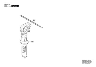 BOSCH Kohlebrstensatz 220-240V | Ersatzteile fr EasyImpact 540 | 2609003994