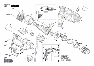 BOSCH Schraube 4x16 | Ersatzteile für UniversalImpact 800 | 2603490022