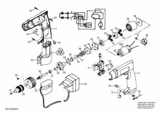 BOSCH Schraube ST3,9x19 | Ersatzteile für 2400U1 | 2610315386