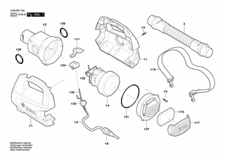BOSCH Tragegurt | Ersatzteile für PFS 1000 | 1600A0036T
