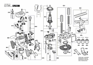 BOSCH Überwurfmutter | Ersatzteile für POF 1400 ACE | 1609203V43