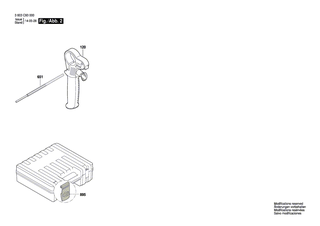 BOSCH Druckfeder | Ersatzteile für PBH 2800 RE | 1614643019