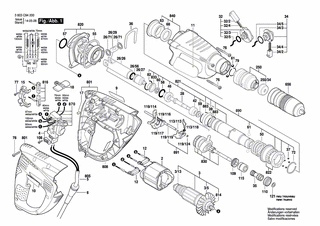 BOSCH Getriebegehäuse | Ersatzteile für PBH 3000-2 FRE | 1617000603