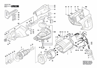 BOSCH Isolierhülse | Ersatzteile für PSA 700 E | 1619PA3995