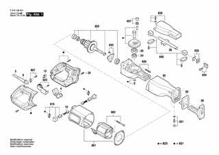 BOSCH Rillenkugellager | Ersatzteile für 1064 | 2610Z03170