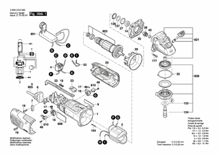 BOSCH Federscheibe | Ersatzteile für PWR 180 CE | 1600150011