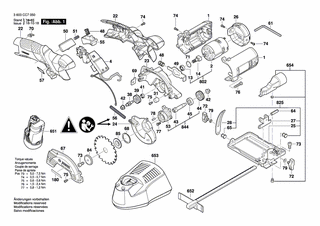 BOSCH Kugellager | Ersatzteile für PKS 10,8 LI | 1619P06024