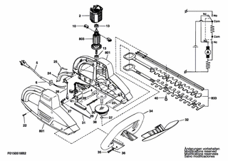 BOSCH Auslösehebel | Ersatzteile für 518H2 | 2610386691