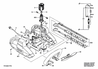 BOSCH Auslösehebel | Ersatzteile für 517H2 | 2610386691