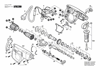 BOSCH Teilesatz | Ersatzteile für 1740 | 2610397174
