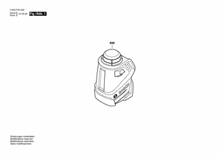 BOSCH Montage | Ersatzteile für PLL 360 | 0603663001