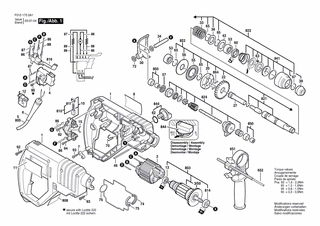 BOSCH Schläger | Ersatzteile für 1750 | 1618710068