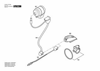 BOSCH Kabel | Ersatzteile für PML-LI | 1600A000JD