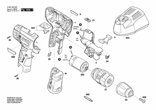BOSCH Umschalteinheit | Ersatzteile für EasyImpact 12 | 1600A00R9E