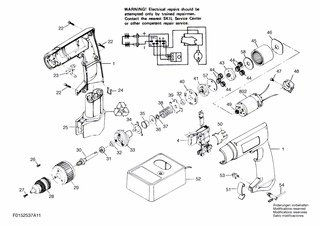 BOSCH Schraube | Ersatzteile für 2537U1 | 2610068005
