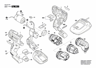 BOSCH Deckel | Ersatzteile für AdvancedImpact 18 | 2609004985