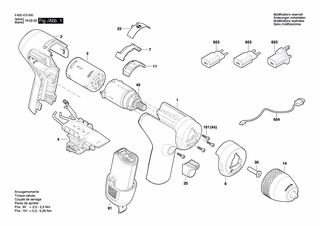 BOSCH Getriebekasten | Ersatzteile für YOUseries Drill | 1600A014JS