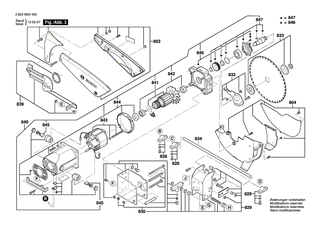 BOSCH Untergestell | Ersatzteile f�r PTS 10 | 1619PA3202