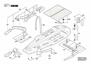 BOSCH Haken | Ersatzteile für PTC 640 | 1600A0088U