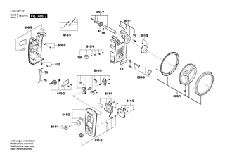 BOSCH Haltearm | Ersatzteile f�r PBD 40 | 1600A000TN