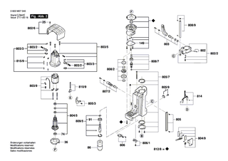 BOSCH Knopf | Ersatzteile für PBD 40 | 1600A000SS