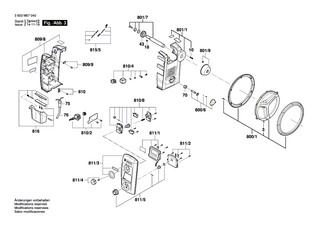 BOSCH Knopf | Ersatzteile für PBD 40 | 1600A000SS