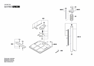 BOSCH Netzanschlussleitung | Ersatzteile für PBD 40 | 1600A000YR