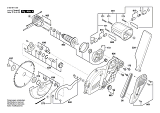 BOSCH Handgriff-Set | Ersatzteile f�r PCM 8 SD | 1609B02793