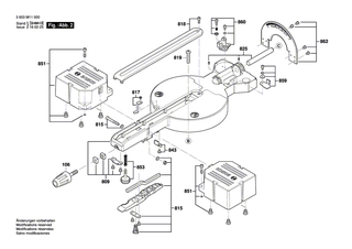 BOSCH Flanschbolzen | Ersatzteile für PCM 8 SD | 1609B00213