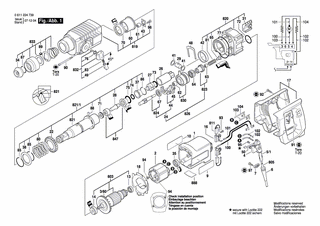 BOSCH Zylinderschraube M3x6,5-4.8 | Ersatzteile für 11224VSR | 2603410001