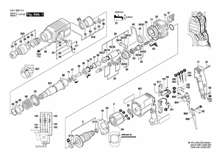 BOSCH Nadelkranz | Ersatzteile für GBH 2-24 DSR | 1610913010