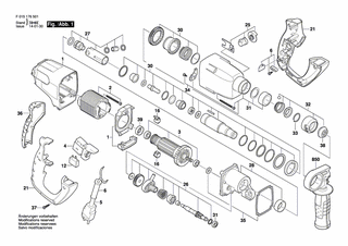 BOSCH Zwischengehäuse | Ersatzteile für 1765 | 2610395463