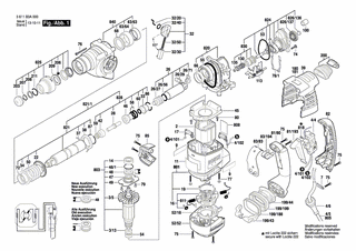 BOSCH Zylinderschraube M3x6,5-4.8 | Ersatzteile für GBH 3-28 DRE | 2603410001