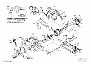 BOSCH Sicherungsring | Ersatzteile für 1854U2 | 2610341359