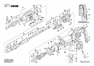 BOSCH Stützscheibe | Ersatzteile für 11250VSR | 1610190067