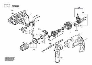 BOSCH Rückhalteblech | Ersatzteile für 6380 | 2610392183