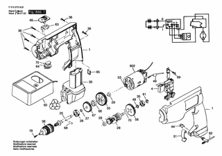 BOSCH Akku-Paket | Ersatzteile für 2735U2 | 2610910474