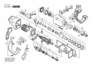 BOSCH Gehäusevorderteil | Ersatzteile für 1755 | 2610393200